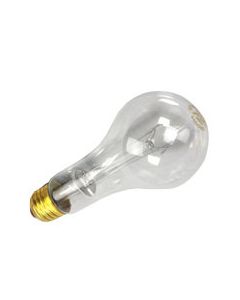 PS25 Elongated Incandescent Bulb 300W 2700K Medium (E26) Base 130V Clear Dimmable