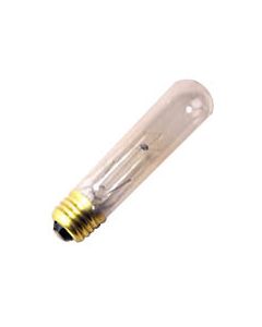T10 Incandescent Tube 25W 2700K Medium (E26) Base 130V Clear Dimmable