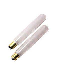 T6 Incandescent Tube 20W 2700K Intermediate Base 130V Frosted Dimmable