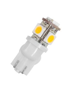 LED JC Wedge Lamp 1W watts 3000K 10-18V 75 Lumen Wedge base 20000 hours 82 CRI Omnidirectional Dimmable