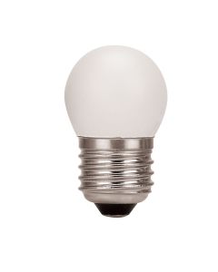 LED Sign S-Type S11 Lamp White 1.2W watts White 120V 35 Lumen Medium (E26) base 25000 hours Dimmable