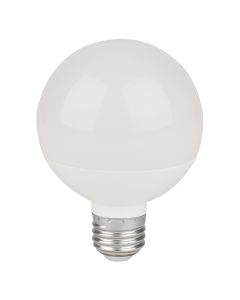 LED Globe (G25) Bulb Medium (E26) Base 120V 470 Lumen 25000 hours 82 CRI Dimmable