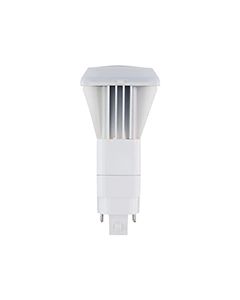 LED Bypass Plug-in Vertical 10W watts 3500K 4100K or 5000K G24q-GX24q-G24d-GX24d base 120-277V 1000 lumens 82 CRI Non-Dimmable 50000 hours