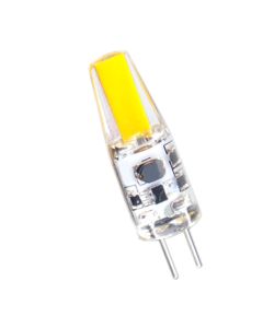 LED JC Lamp 1.6W watts 3000K 10-15V 180 Lumen G4 base 15000 hours 82 CRI Omnidirectional Non-Dimmable