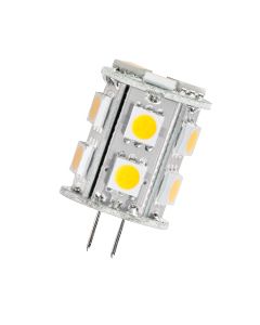 LED JC Lamp 1.5W watts 3000K 10-18V 150 Lumen G4 base 20000 hours 82 CRI Non-Dimmable